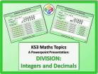 Division: Integers and Decimals for KS3