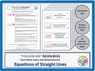 Equations of Straight Lines:  Follow Me PDF