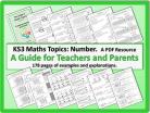 Maths Topics KS3 Number: a PDF Guide for Teachers and Parents