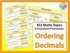 Ordering Decimals for KS2