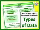 Types of Data for KS2